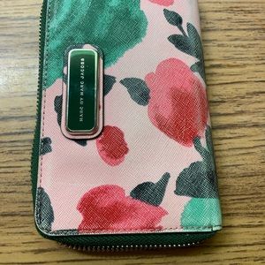 marc by marc Jacobs women's wallet with flower